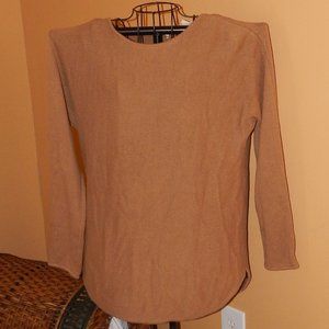 Ladies Michael Kors Sweater - Dark Tan ~ Size XL ~ Long Sleeve ~ Tunic Style